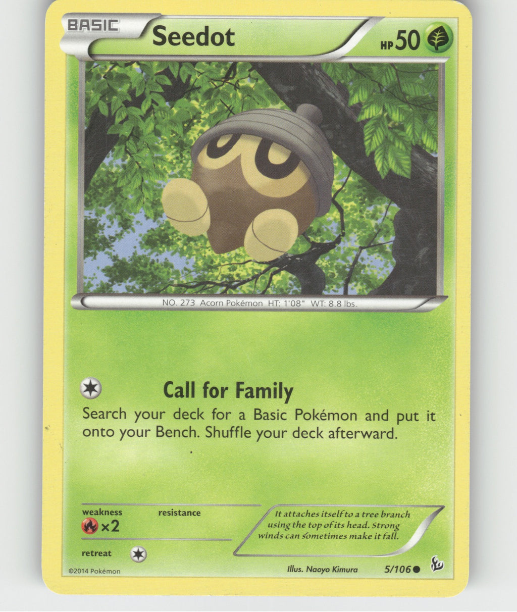 Seedot Common XY - Flashfire 5/106 NM