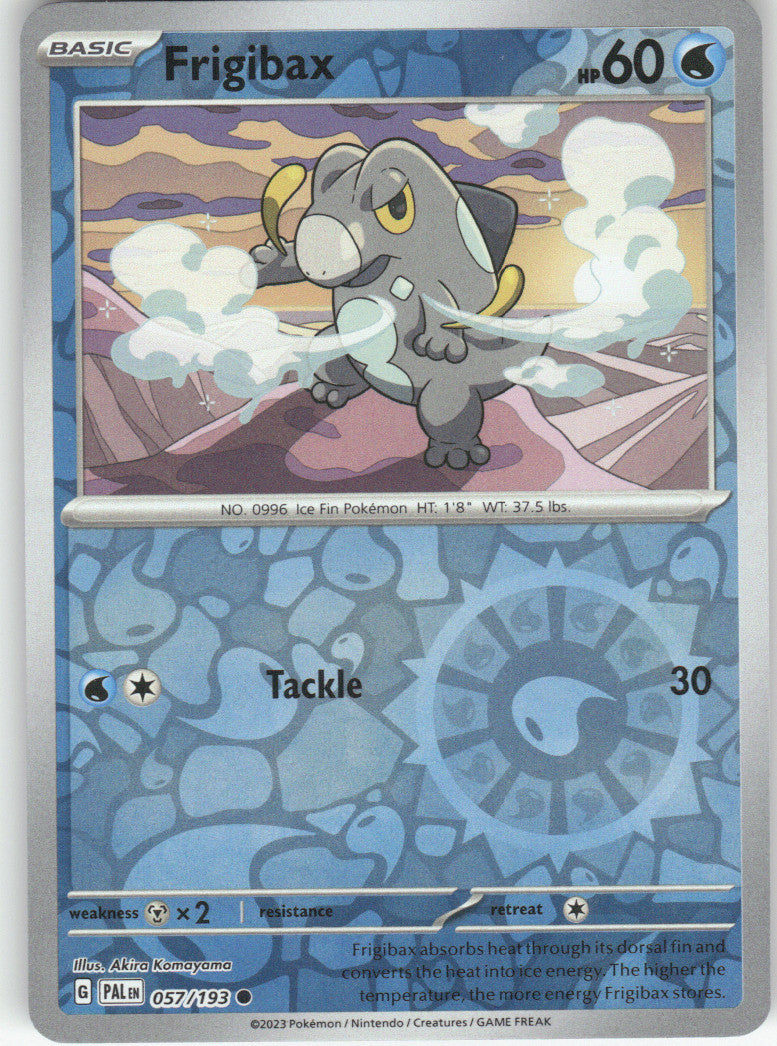 Frigibax Reverse Holo Common SV02: Paldea Evolved 057/193 NM