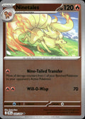 Ninetales Reverse Holo Uncommon ME04: Chaos Rising 009/086 NM