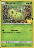 Chikorita Holo Promo McDonald's 25th Anniversary Promos 002/025 NM
