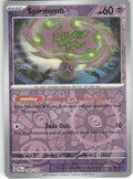 Spiritomb Reverse Holo Rare SV02: Paldea Evolved 089/193 NM