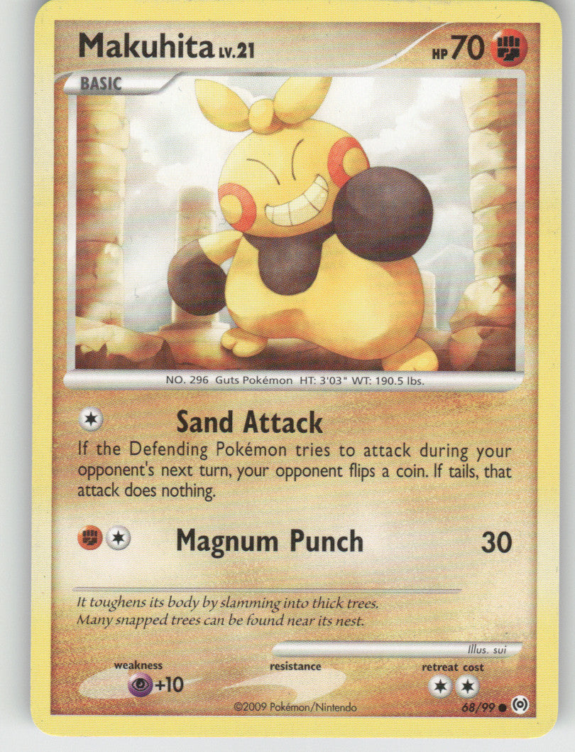 Makuhita Common Arceus 68/99 NM