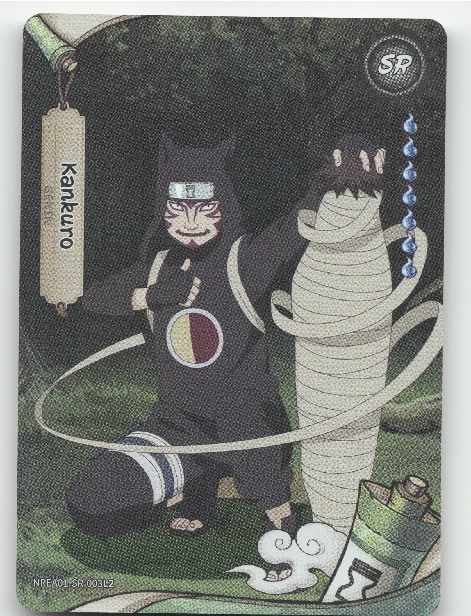 Kankuro Base SR Earth Scroll Series 1 003L2 NM front