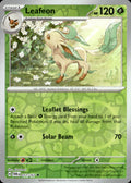 Leafeon Reverse Holo Uncommon SV06: Twilight Masquerade 011/167 NM