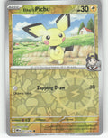 Ethan's Pichu Reverse Holo Common SV10: Destined Rivals 071/182 NM