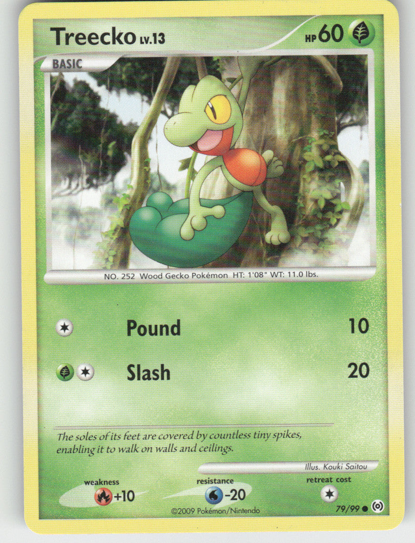 Treecko (79) Common Arceus 79/99 NM