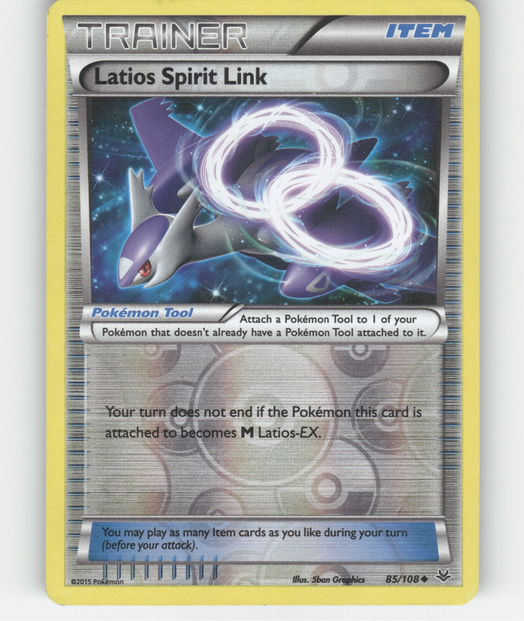 Latios Spirit Link Reverse Holo Uncommon XY - Roaring Skies 85/108 NM