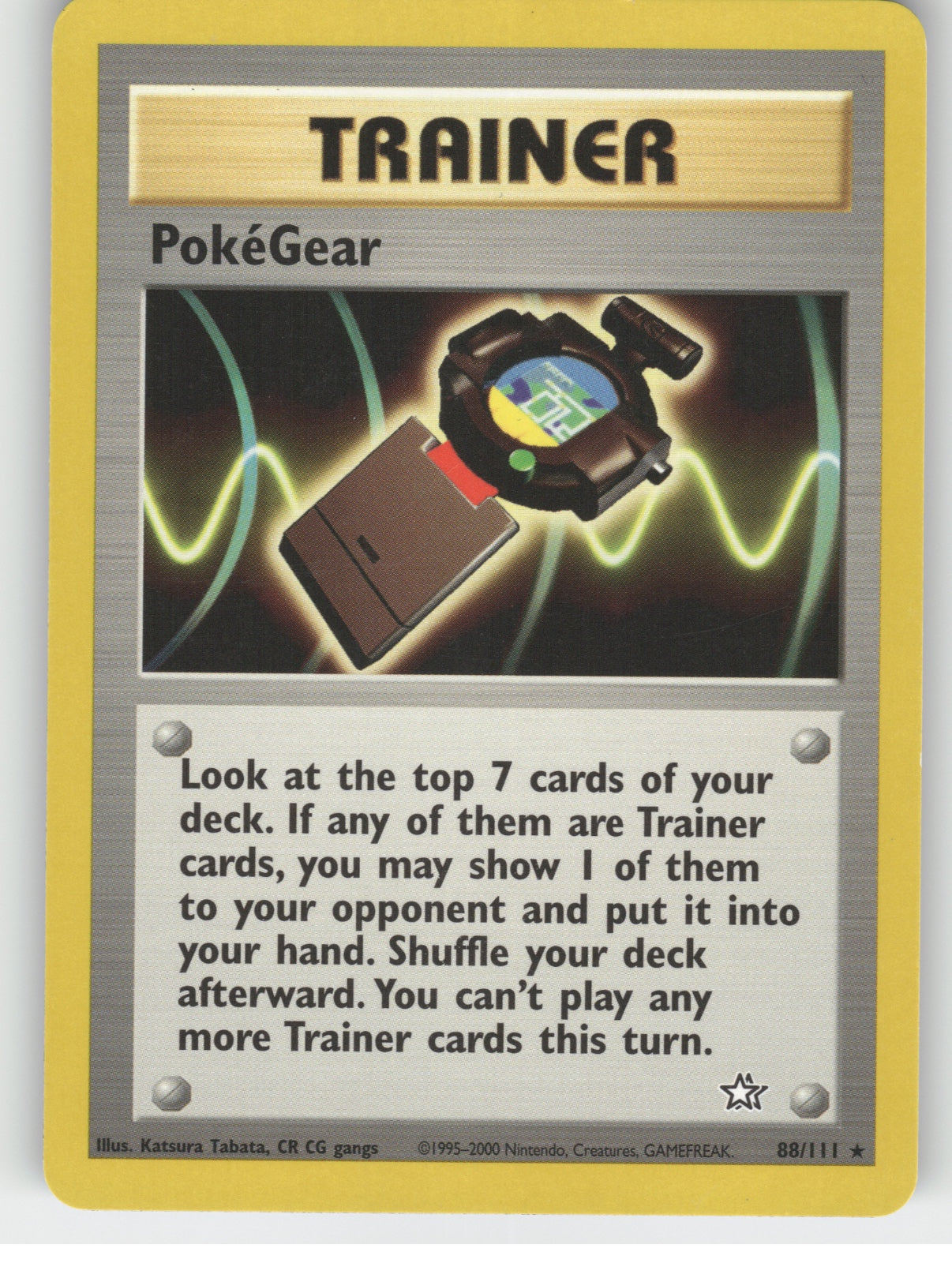 PokeGear Unlimited Rare Neo Genesis 088/111 NM