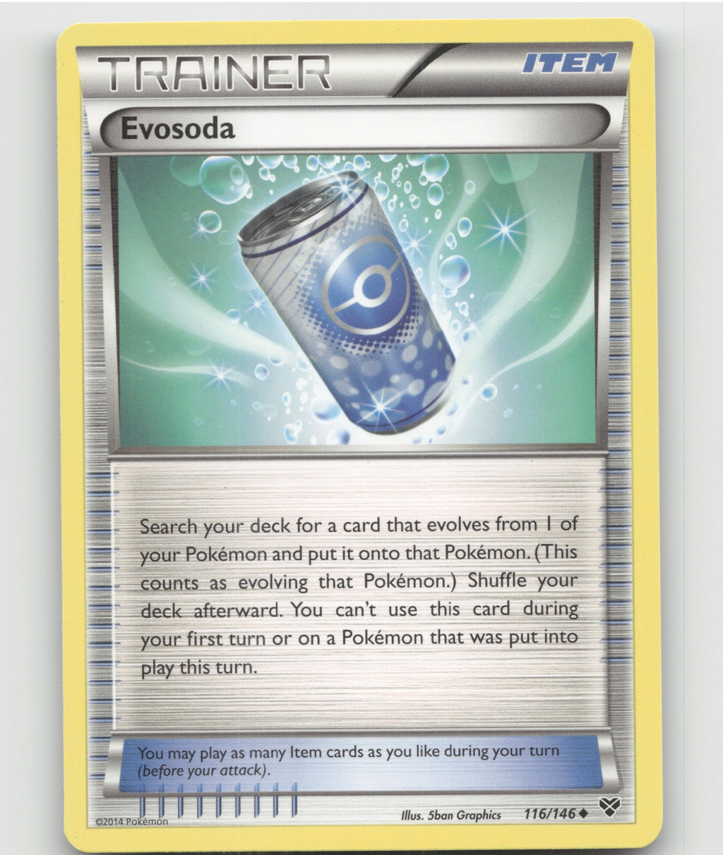 Evosoda Uncommon XY Base Set 116/146 LP