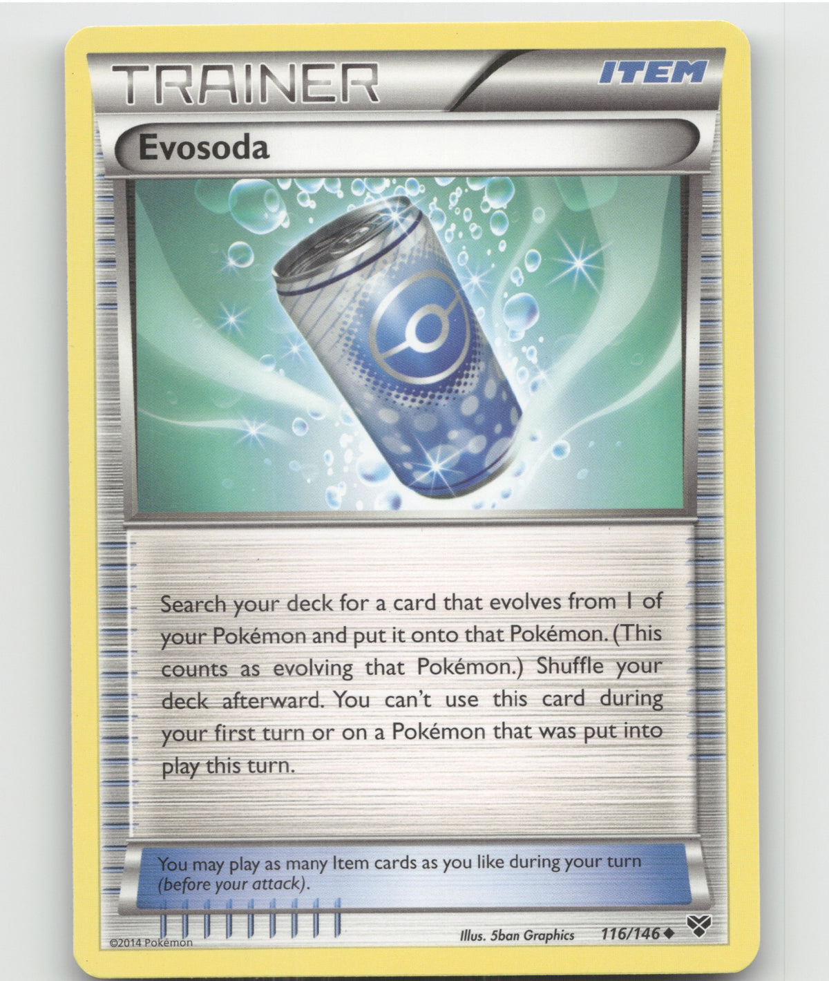 Evosoda Uncommon XY Base Set 116/146 LP