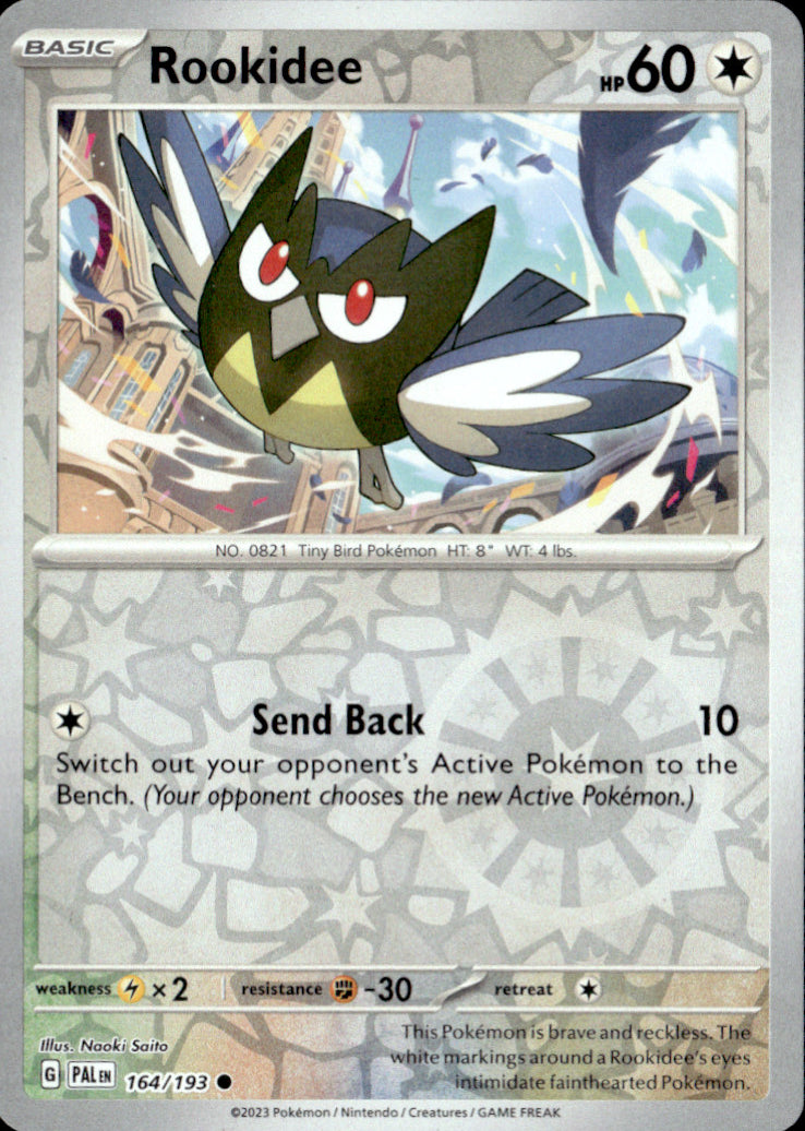 Rookidee Reverse Holo Common SV02: Paldea Evolved 164/193 NM