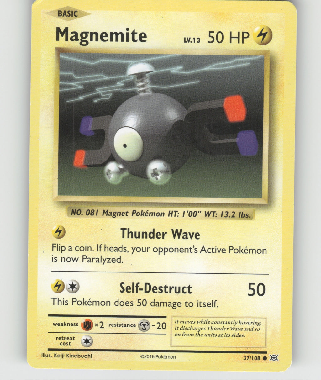 Magnemite Common XY - Evolutions 37/108 NM