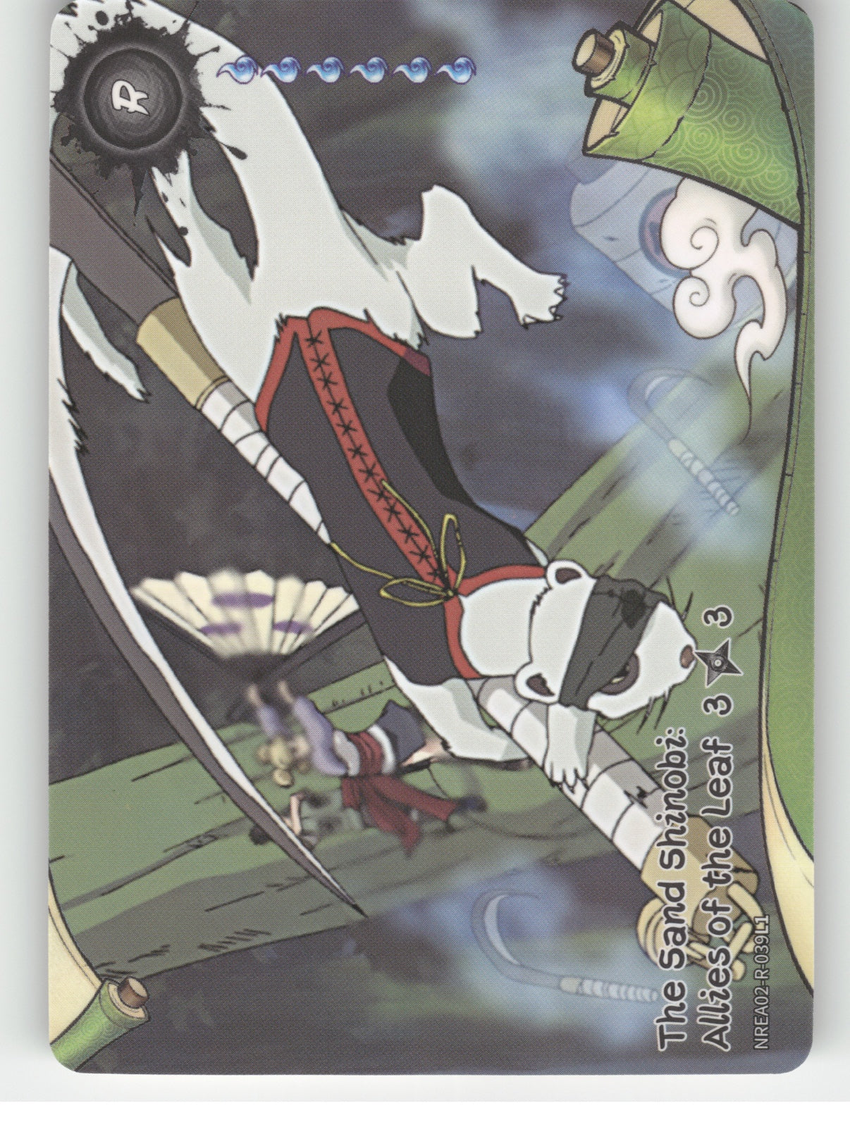 The Sand Shinobi: Allies Of The Leaf\n3/3 Base R Earth Scroll Series 2 039L1 NM front