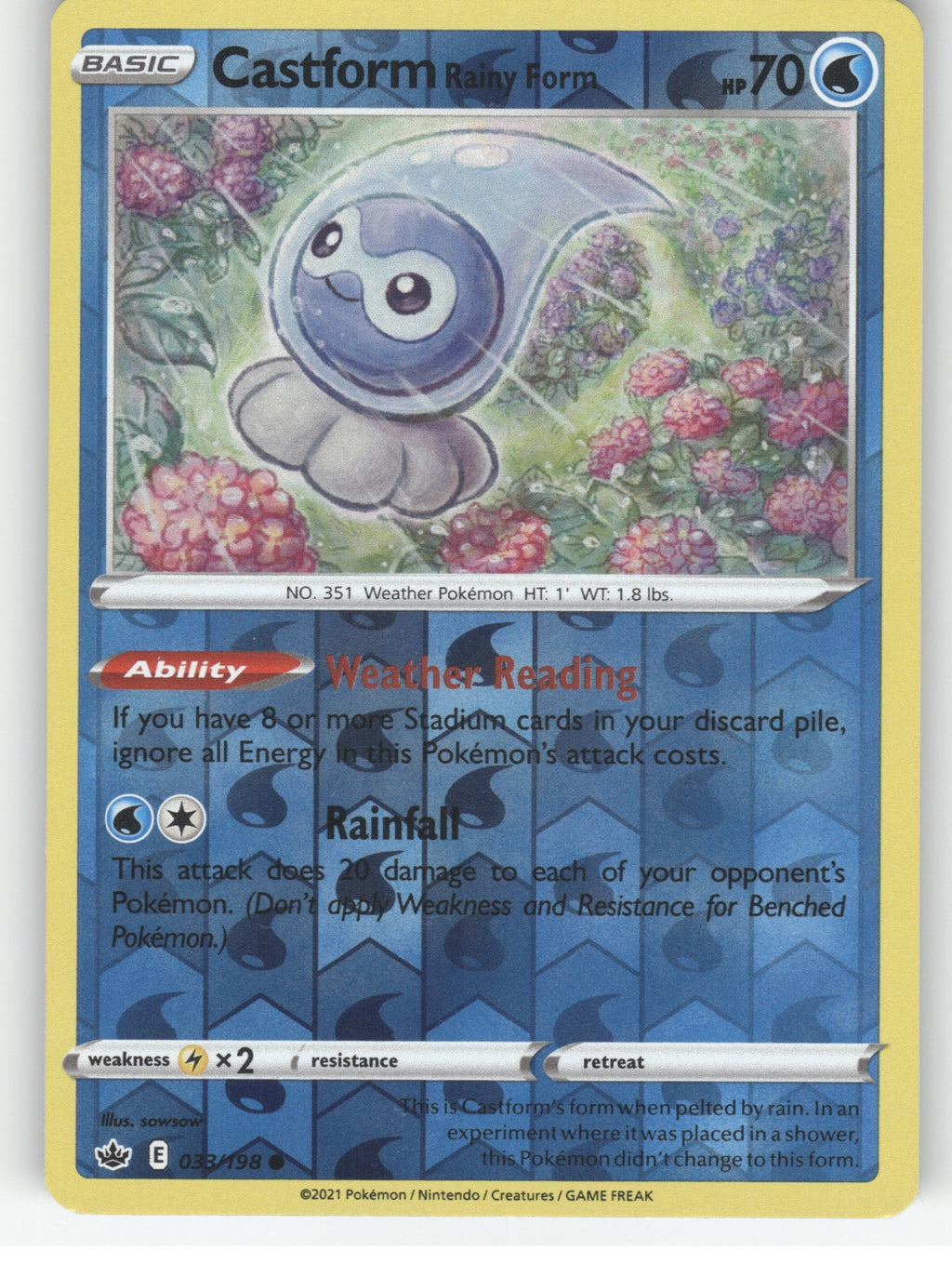 Erika's Gloom (Energy Symbol Pattern) Reverse Holo Uncommon ME: Ascended Heroes 