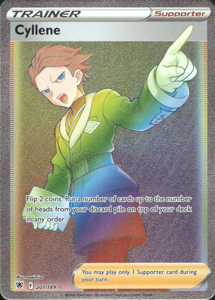 Cyllene (Secret) Holo Secret Rare SWSH10: Astral Radiance 201/189 NM