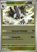 Luxray Reverse Holo Rare ME03: Perfect Order 028/088 NM