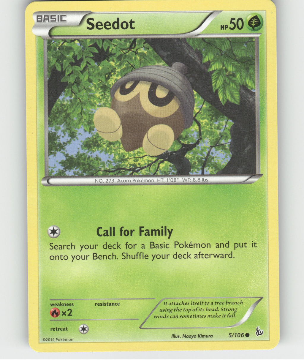 Seedot Common XY - Flashfire 5/106 NM