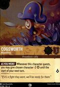 Cogsworth - Majordomo Cold Foil Common Ursula's Return 5/204 NM