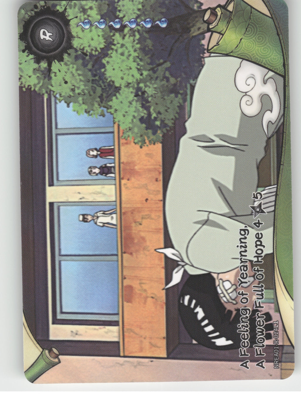 A Feeling Of Yearning, A Flower Full Of Hope\n4/5 Base R Earth Scroll Series 1 0 front
