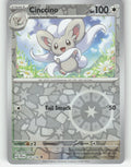 Cinccino Reverse Holo Uncommon SV09: Journey Together 126/159 NM