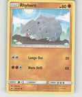Rhyhorn Common SM - Burning Shadows 65/147 NM