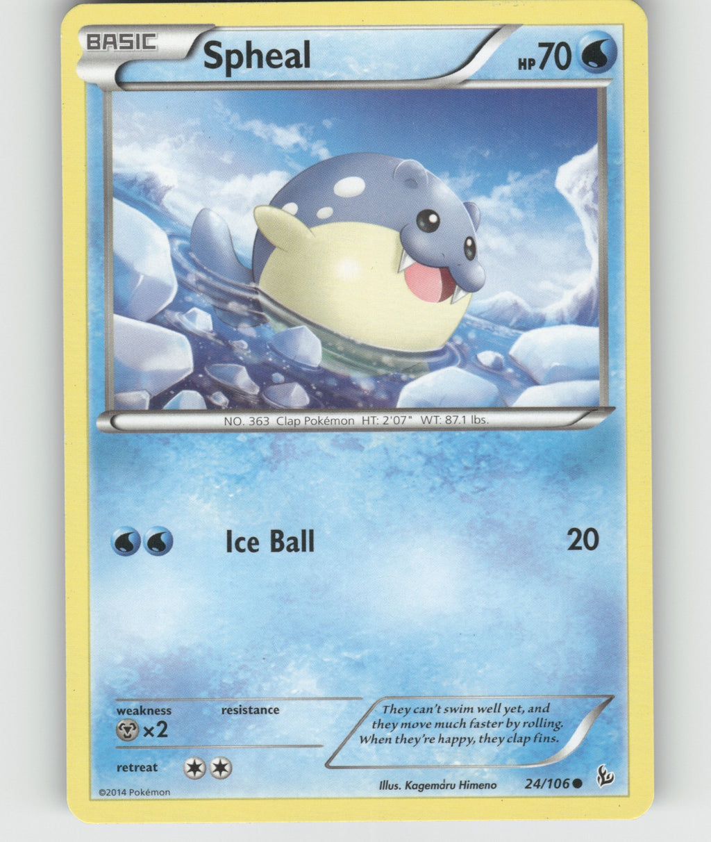 Spheal Common XY - Flashfire 24/106 NM