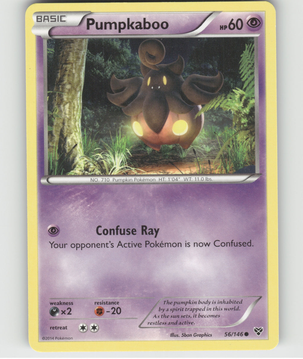 Pumpkaboo Common XY Base Set 56/146 LP