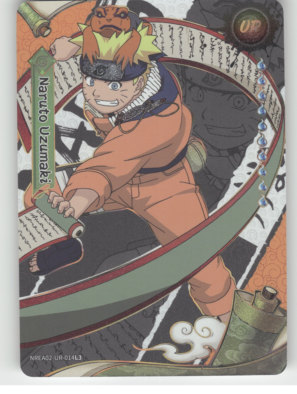 Naruto Uzumaki Base UR Earth Scroll Series 2 014L3 NM front
