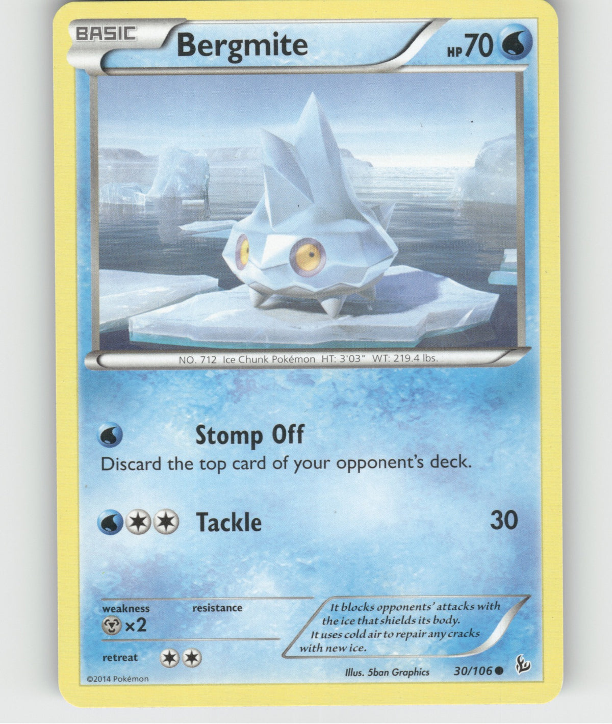 Bergmite Common XY - Flashfire 30/106 NM