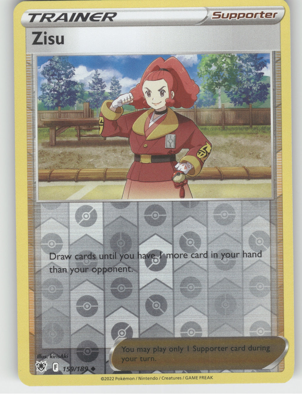 Zisu Reverse Holo Uncommon SWSH10: Astral Radiance 159/189 NM