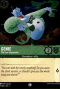 Genie - The Ever Impressive Cold Foil Common The First Chapter 77/204 NM