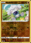 Meditite Reverse Holo Common SWSH11: Lost Origin 099/196 NM