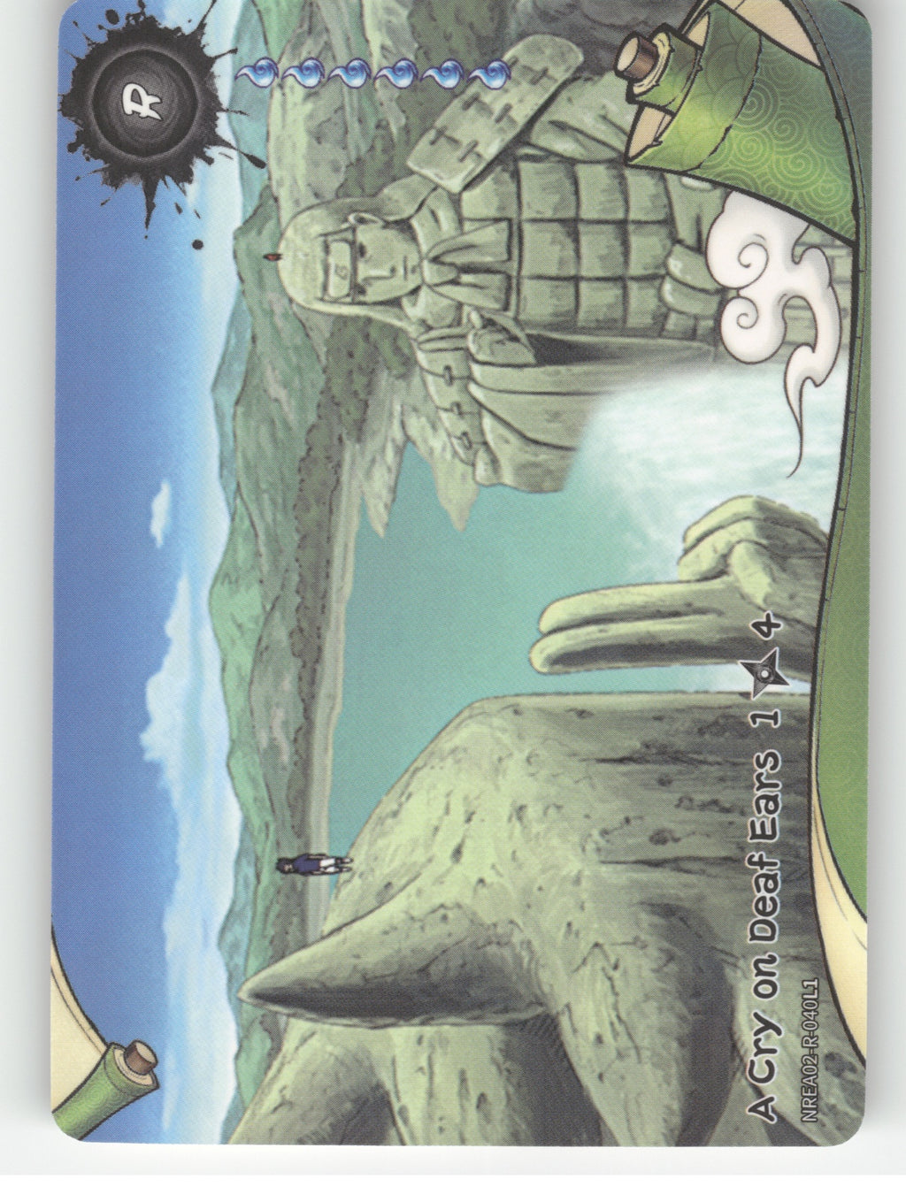 A Cry On Deaf Ears\n1/4 Base R Earth Scroll Series 2 040L1 NM front