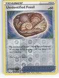 Unidentified Fossil Reverse Holo Uncommon SWSH12: Silver Tempest 165/195 NM