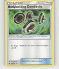 Bodybuilding Dumbbells Uncommon SM - Burning Shadows 113/147 NM