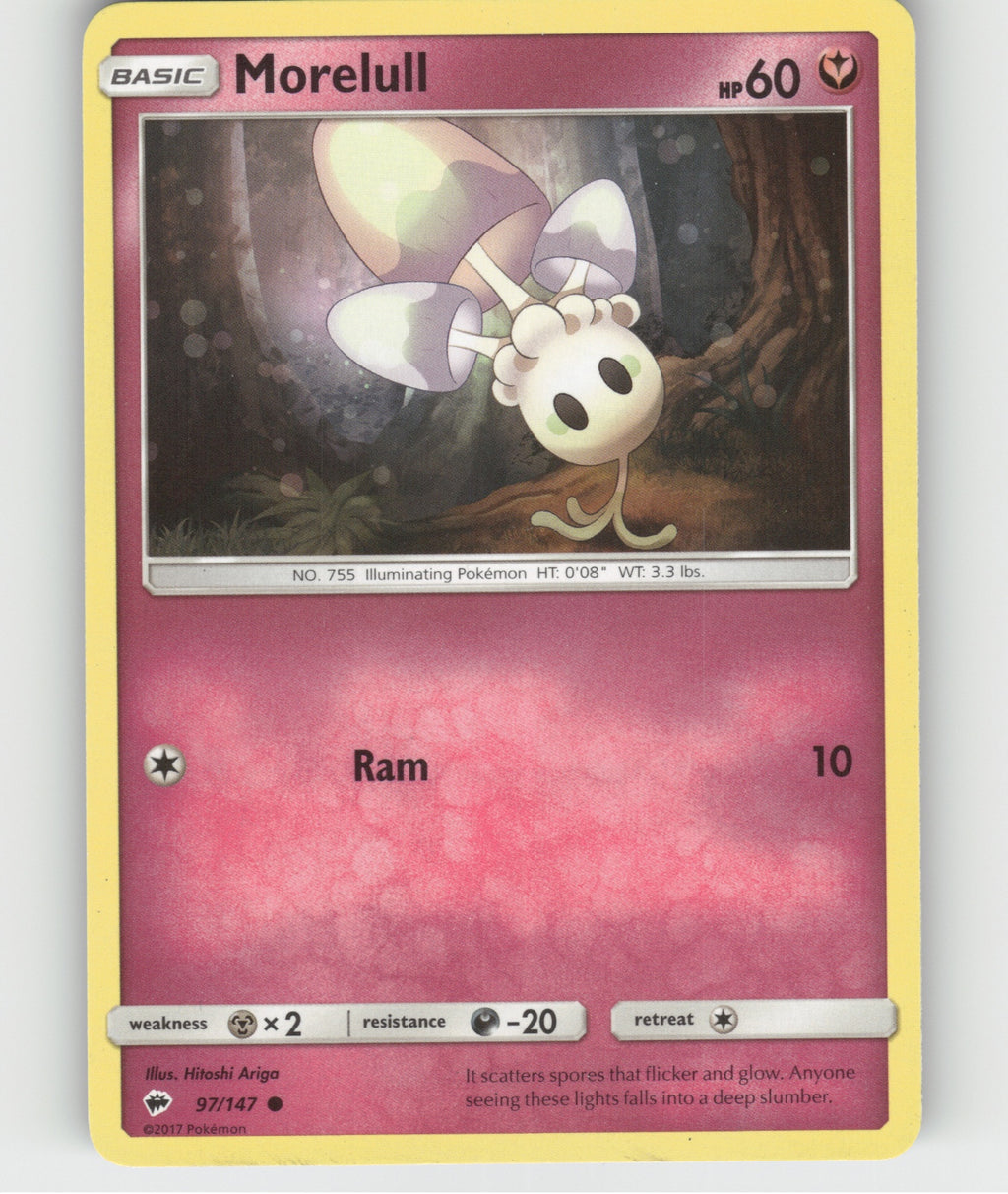 Morelull Common SM - Burning Shadows 97/147 NM
