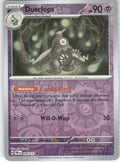 Dusclops Reverse Holo Common SV: Prismatic Evolutions 036/131 NM