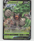 Rillaboom V Holo Ultra Rare SWSH02: Rebel Clash 017/192 NM