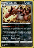 Krookodile Reverse Holo Holo Rare SWSH12: Silver Tempest 113/195 NM