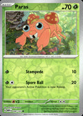 Paras Reverse Holo Common SV: Scarlet & Violet 151 046/165 NM