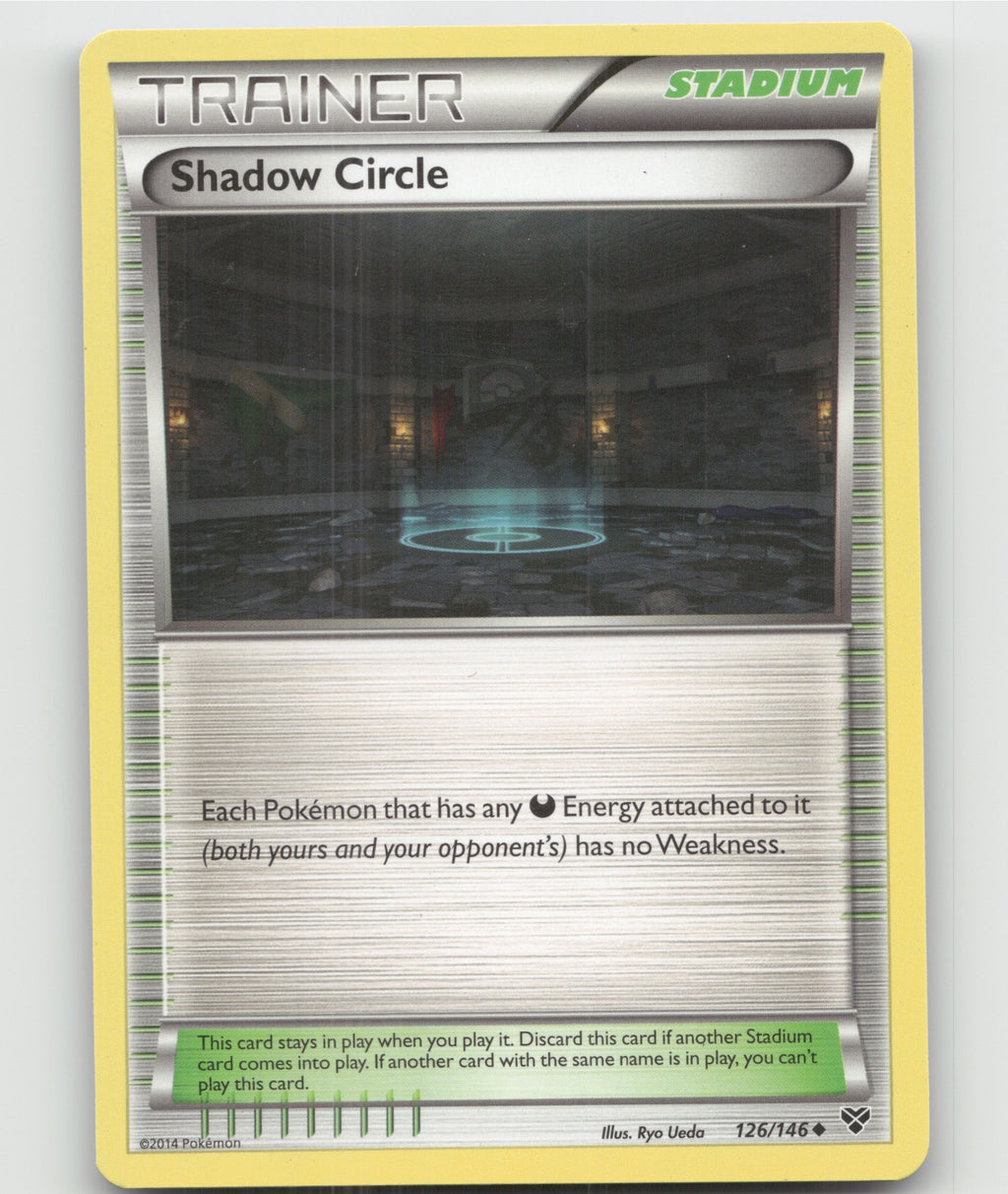 Shadow Circle Uncommon XY Base Set 126/146 LP