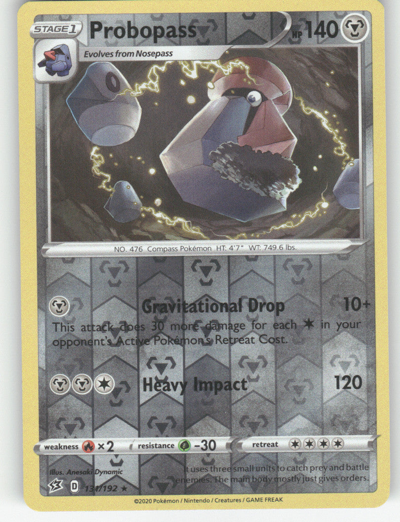 Probopass Reverse Holo Rare SWSH02: Rebel Clash 131/192 NM