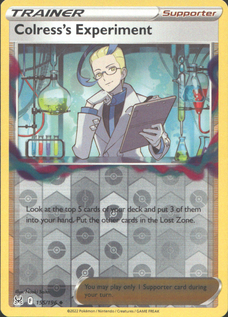 Colress's Experiment Uncommon Prize Pack Series Cards 155/196 NM