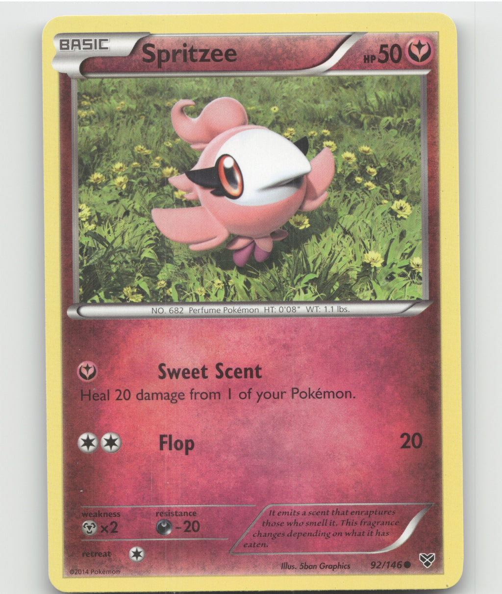 Spritzee Common XY Base Set 92/146 LP