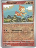 Chimchar Reverse Holo Common SV06: Twilight Masquerade 031/167 NM