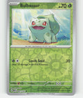 Bulbasaur Reverse Holo Common SV: Scarlet & Violet 151 001/165 NM