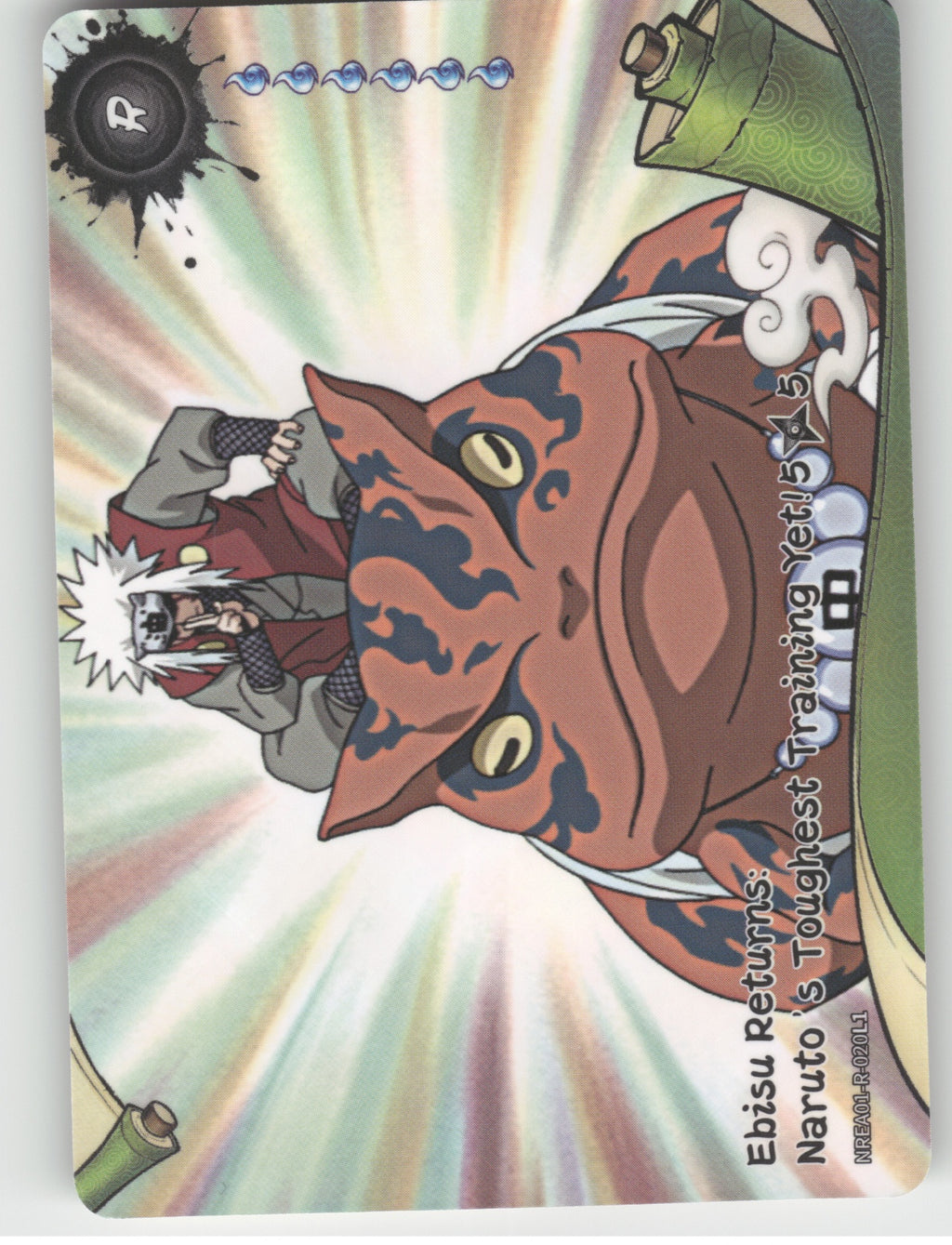 Ebisu Returns: Naruto'S Toughest Training Yet!\n5/5 Base R Earth Scroll Series 1 front