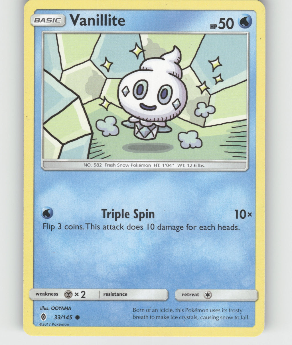 Vanillite Common SM - Guardians Rising 33/145 NM