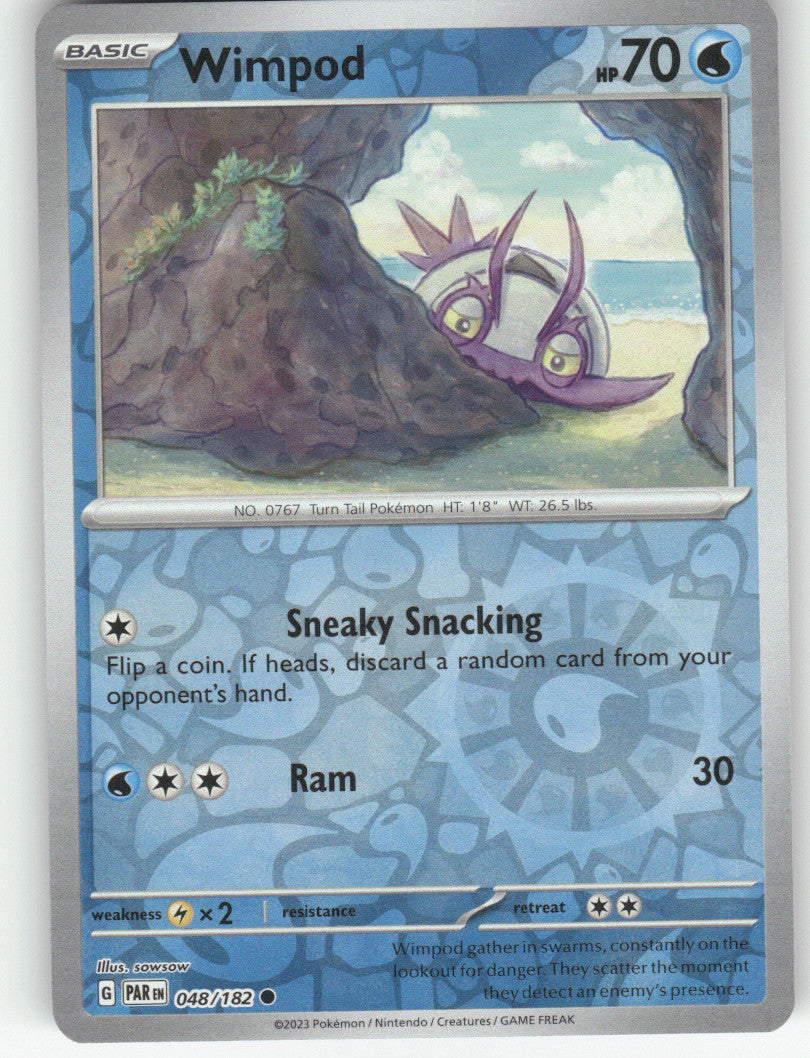 Wimpod Reverse Holo Common SV04: Paradox Rift 048/182 NM