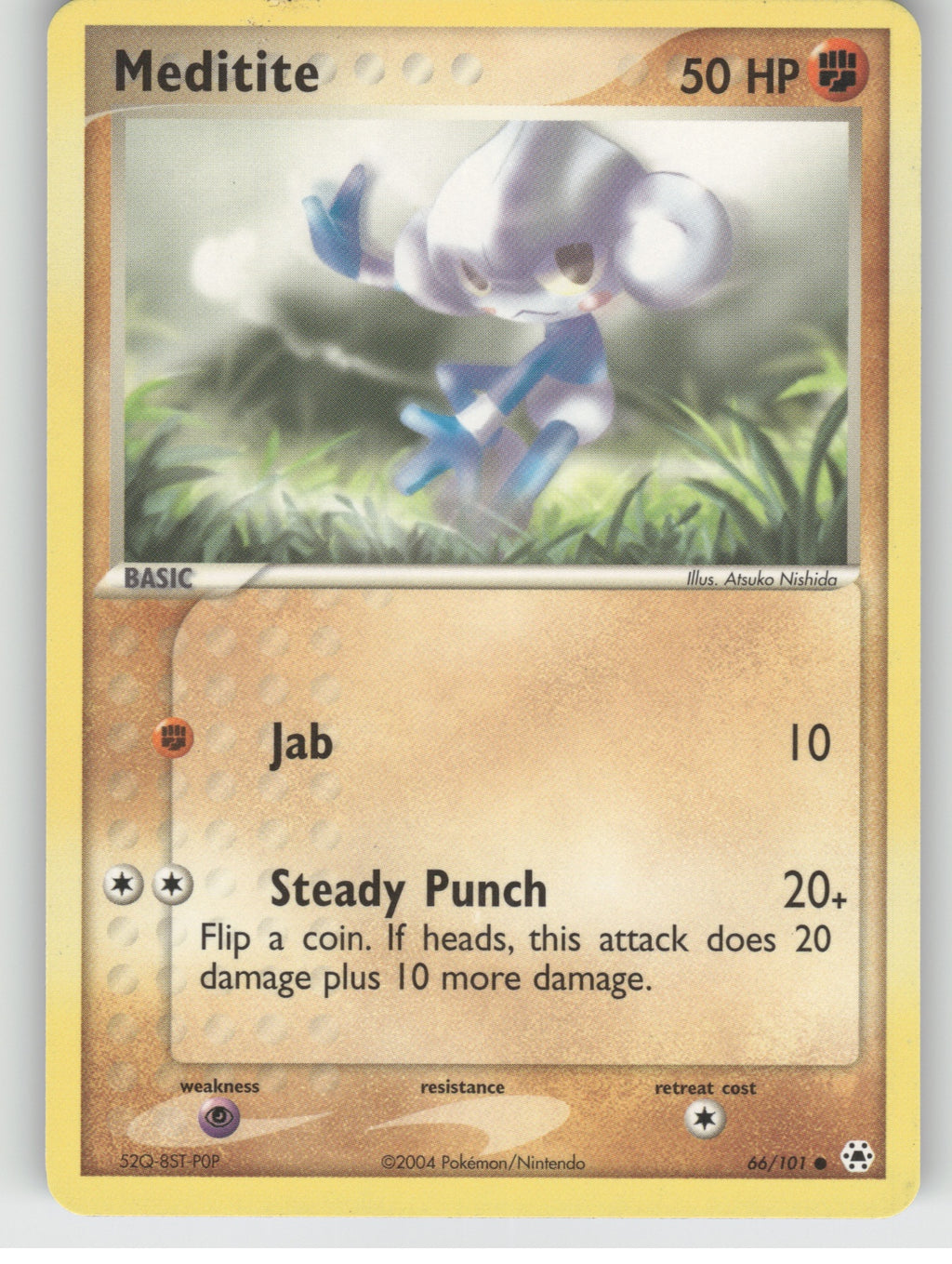 Meditite Common EX Hidden Legends 66/101 NM